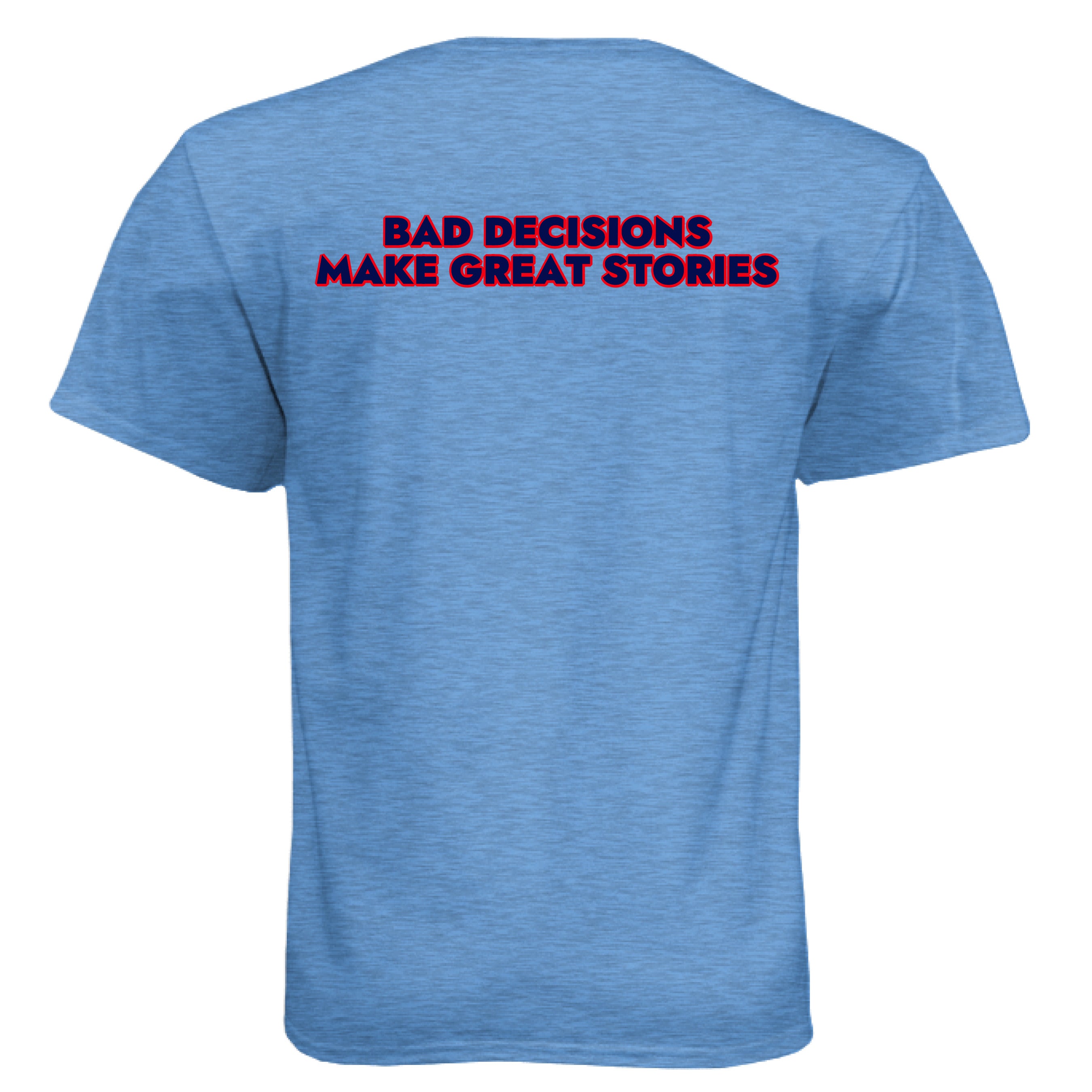 Heather Columbia Blue - BACK