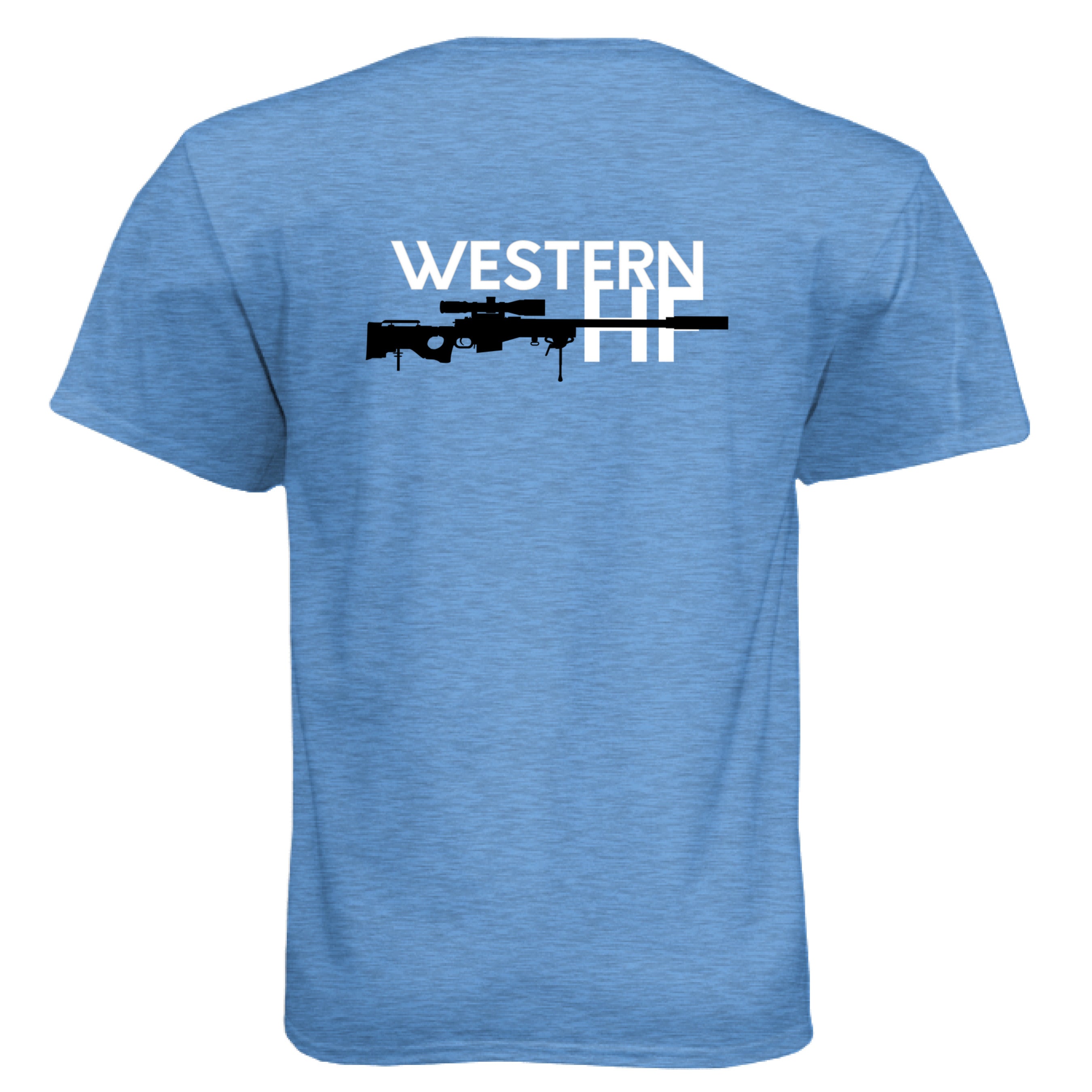 Heather Columbia Blue - BACK